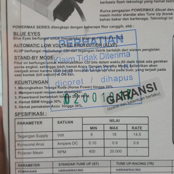 CDI BRT Original Dual Band DB Honda CBR 150 Old Thailand Karburator CS1 Sonic New CS-1