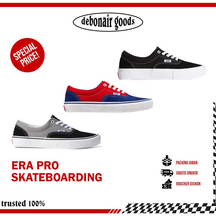 Sepatu Sneaker Vans Era Pro Skateboarding Original