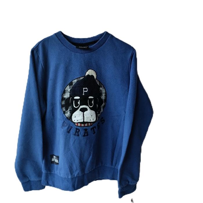 Crewneck MLB Pirates Big Logo Biru Original