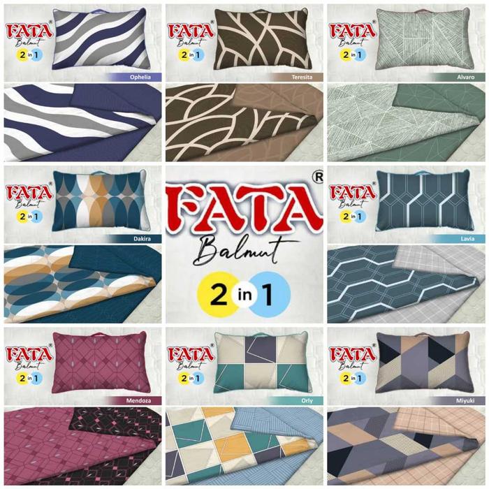New - Balmut Fata (Bantal Selimut) Motif Terlaris 150x220 cm