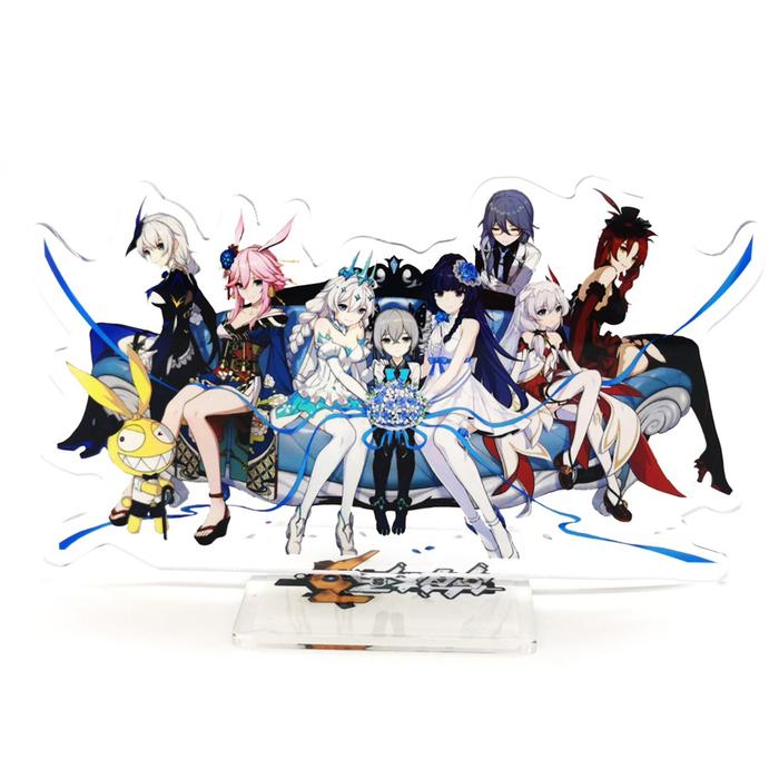 Action Figure Desain Honkai Impact Benghuai Colapse 3 Rebelana Kiana