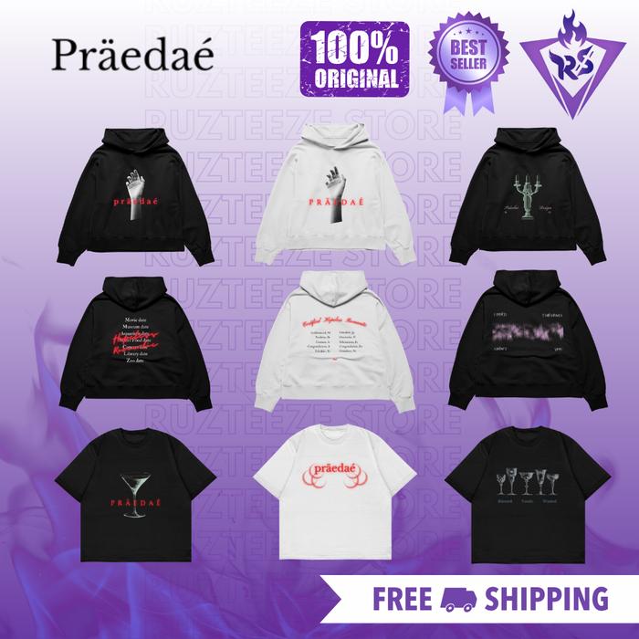 [ORIGINAL 100%] Hoodie PRAEDAE Limited Edition || Praedae hoodie original | Knit Praedae Knit | Prae