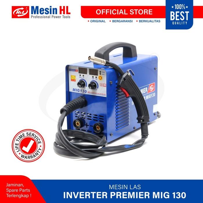 HL Mesin Las / Travo Las Inverter MIG 130 / Las MIG130 H&L Premier