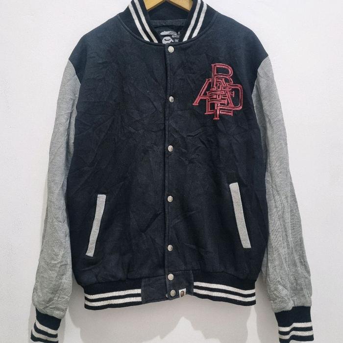 vintage bape varsity jaket