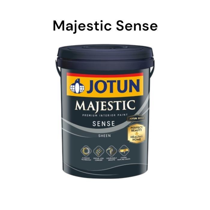 STOK TERBATAS !!!! JOTUN MAJESTIC SENSE 6263 AROMA GARDEN S0520-B70G 2,5 LITER TERJANGKAU