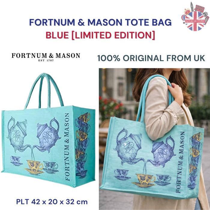 UK BRAND/ LONDON TOTE BAG COLLECTION/ SOUVENIR BAG/ SHOPPING BAG [FORTNUM & MASON, RADLEY, PRIMARK,