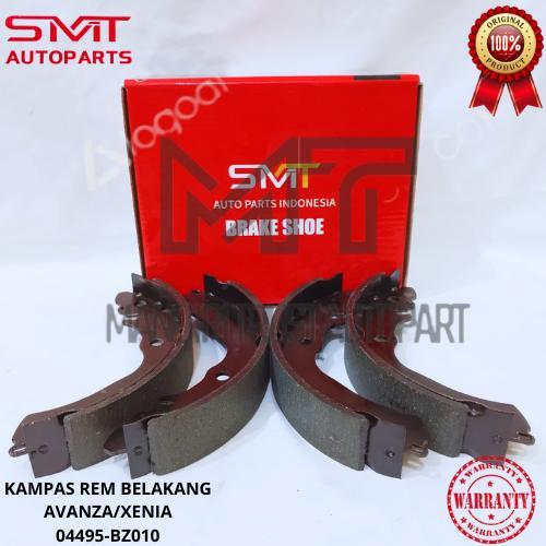 KAMPAS REM BELAKANG AVANZA XENIA BRAKE SHOE 1SET SMT ORIGINAL BERGARANSI 04495-BZ010