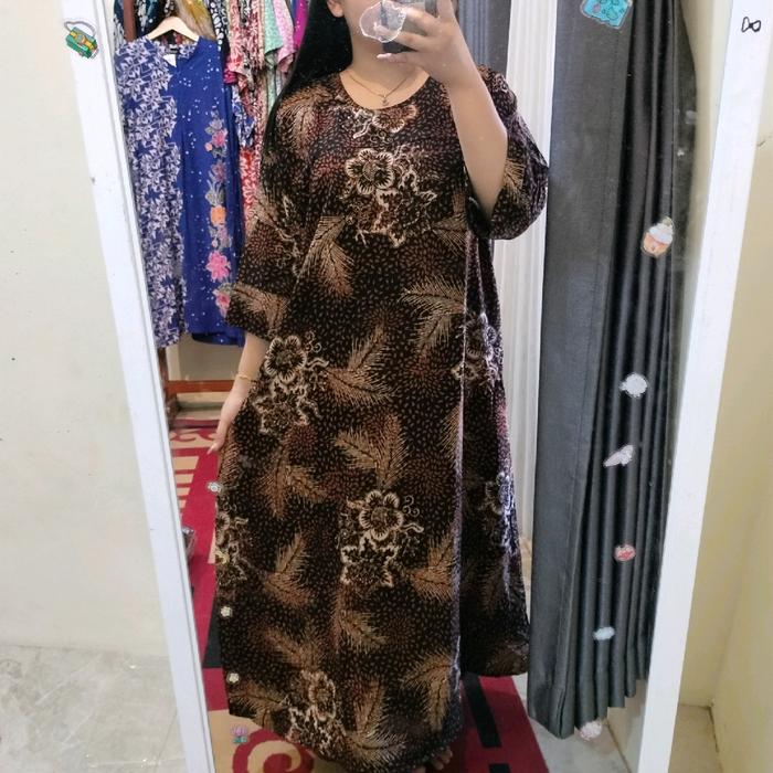 Long dress Daster panjang Qonita batik