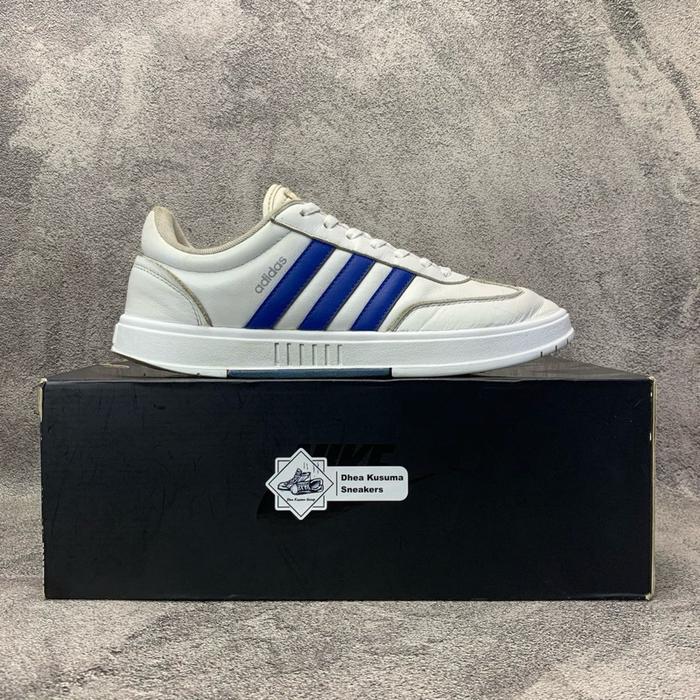 Sepatu Second Casual Adidas Neo Gradas 'White Yellow Blue' Size 42 2/3 insole 27 cm Original Guarant