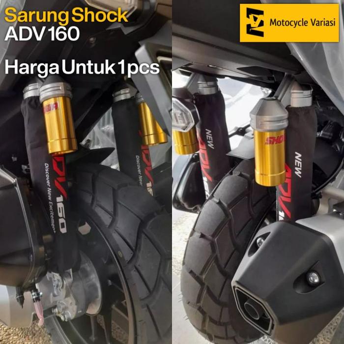 Cover Shockbreaker ADV 160 Sarung Shockbreaker ADV 160 Pelindung Shock Belakang ADV 160