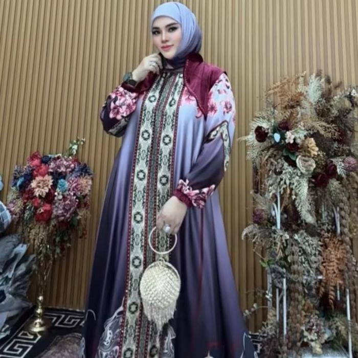 Ready Gamis set Hijab Scraft BY UCL SYARI