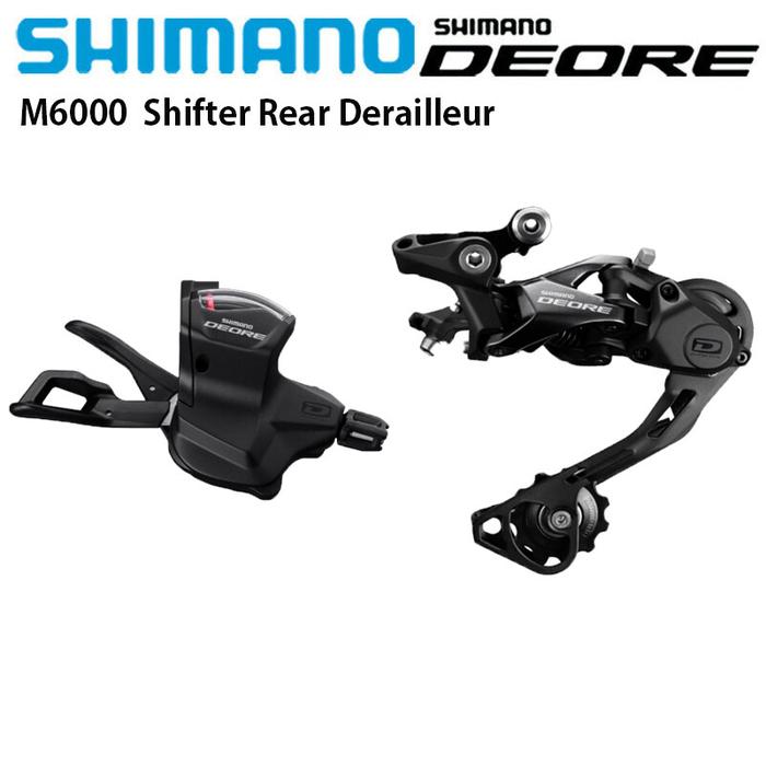 Shimano Deore M6000 Derailleur belakang, pemindah gigi belakang 10