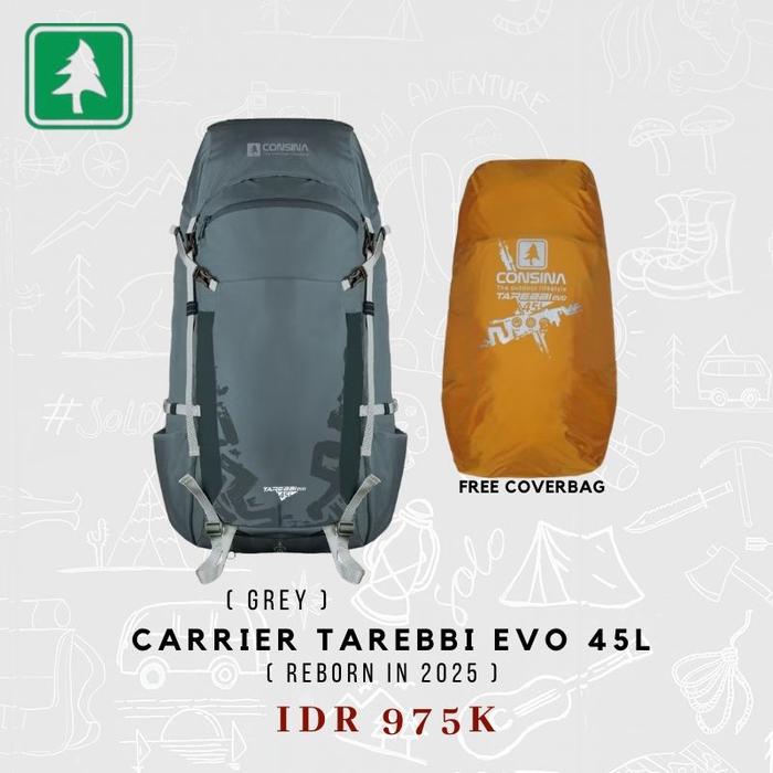 TAS GUNUNG CONSINA TAREBBI EVO 45L -CERRIER