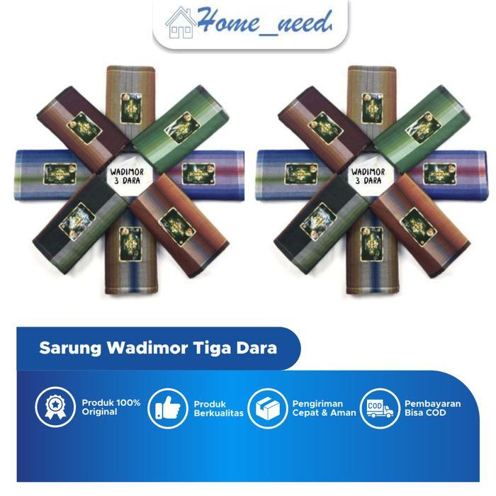 Sarung Wadimor 3 DARA / TIGA DARA (GROSIR / ECER MURAH)