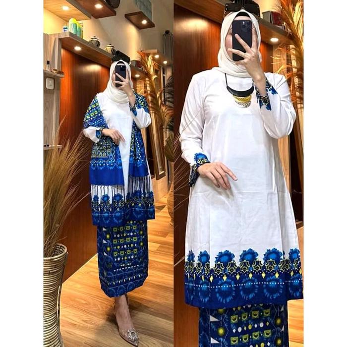 Baju kurung BKMT nasional/set lengkap