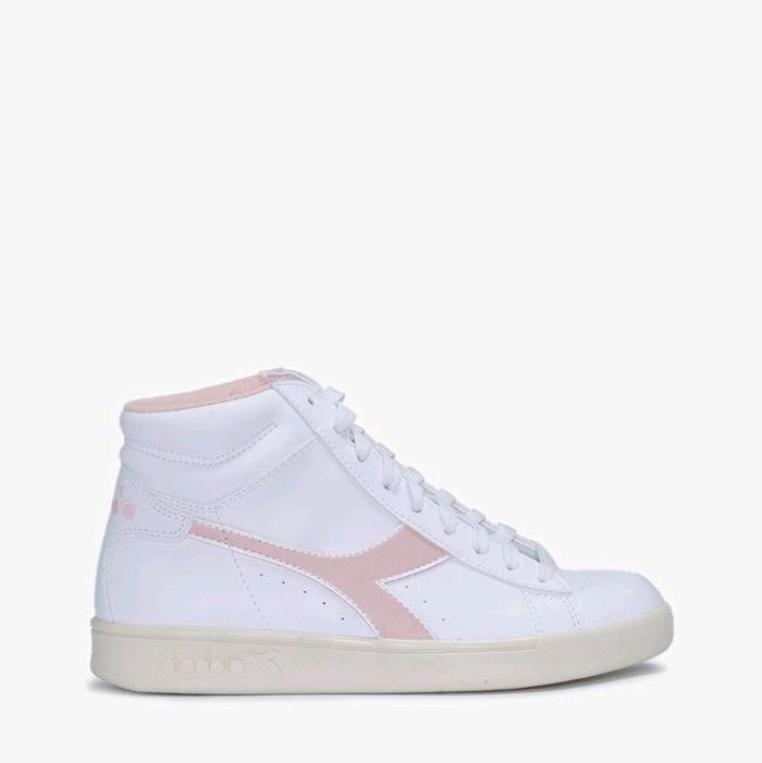 Sepatu Diadora Torneo High Wanita Putih Merah Muda - Casual, Shoes