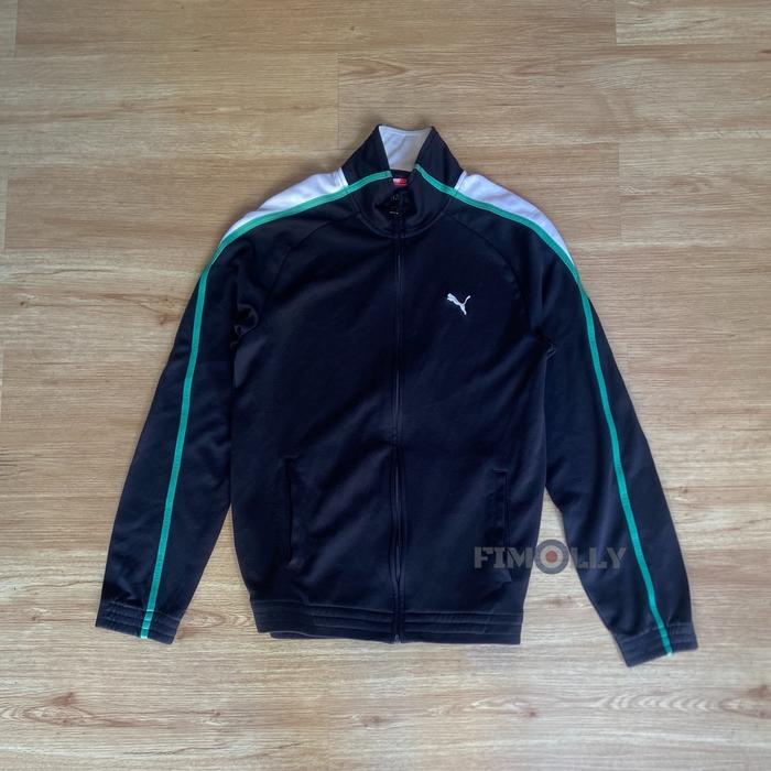 Tracktop puma T7 iconic dark black green