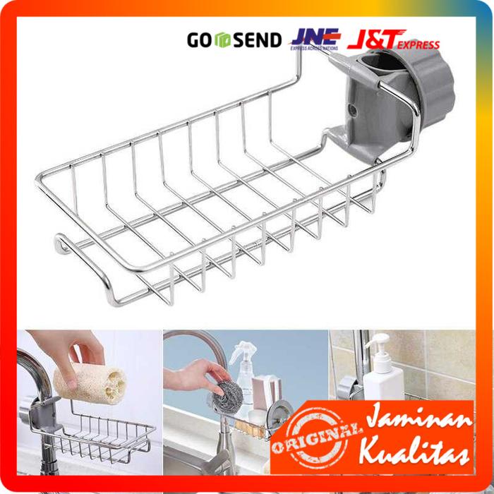 Stouge Rak Gantungan Barang Keran Air Peralatan Dapur Sabun - Peralatan Dapur Perlengkapan Rumah