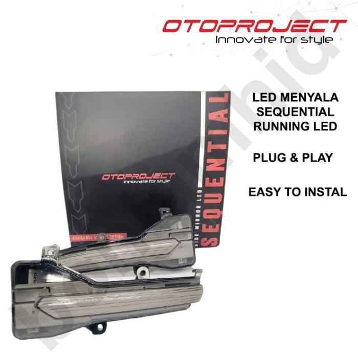 CUCI GUDANG Lampu Sein Spion LED RAIZE ROCKY Mirror Otoproject Animated Sequential