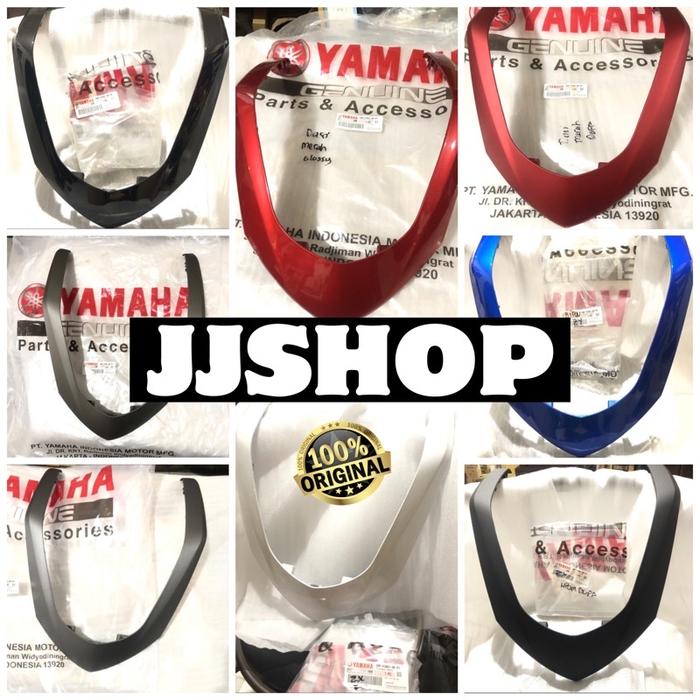 Cover Front Dasi Alis / List U Nmax Old 2015-2019 ORIGINAL YAMAHA GENUINE PARTS ASLI Visor / Brengos