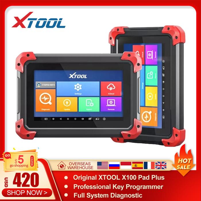 Original XTOOL X100 PAD Plus Auto Key Programmer Key Matching