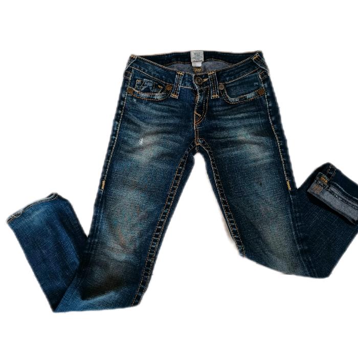 true religion 27 for ladies made in usa ripped