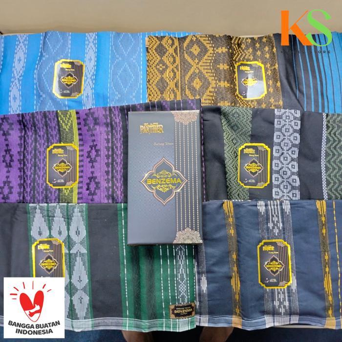 Sarung Tenun Lebaran Dewasa Spesial Edition Asli Benzema Black Panther Dan Siberia