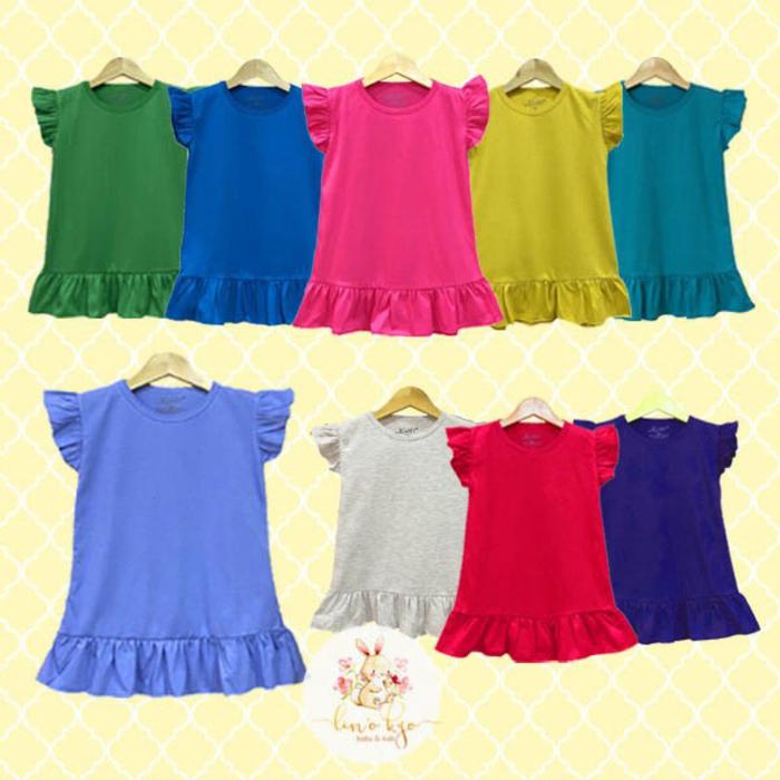 Dress Ruffle Pelangi KELFI