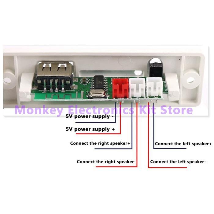 White Diy Bluetooth Speaker Electronic Kit Diy Soldering Project Electronics Kit Teaching Practice B
