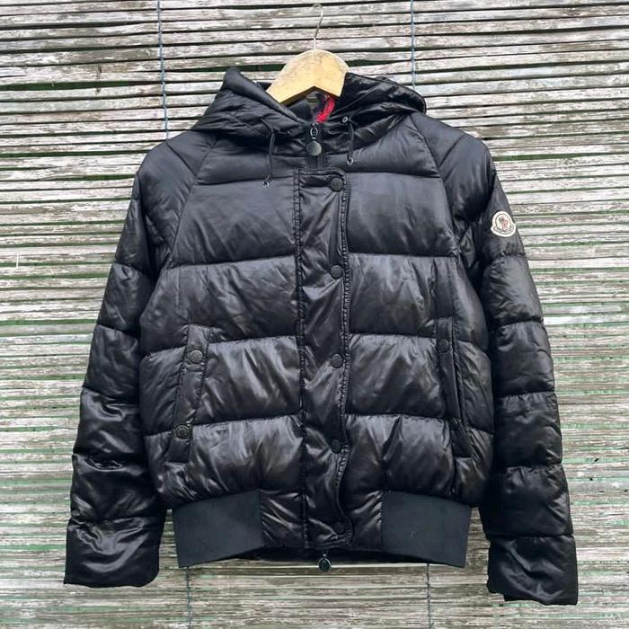 jaket bulang MONCL3R bulu angsa goose down full hoodie second