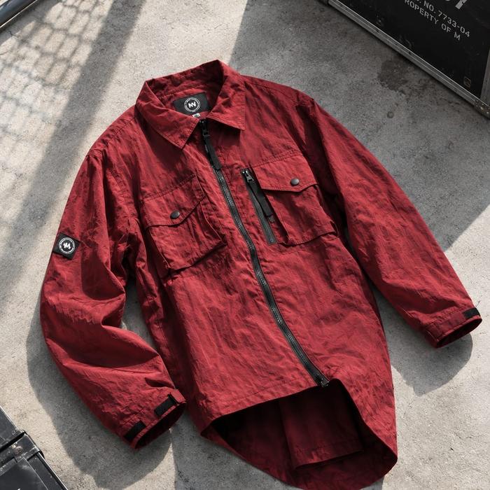 OVERSHIRT TROUBLEMAKER BURGUNDY