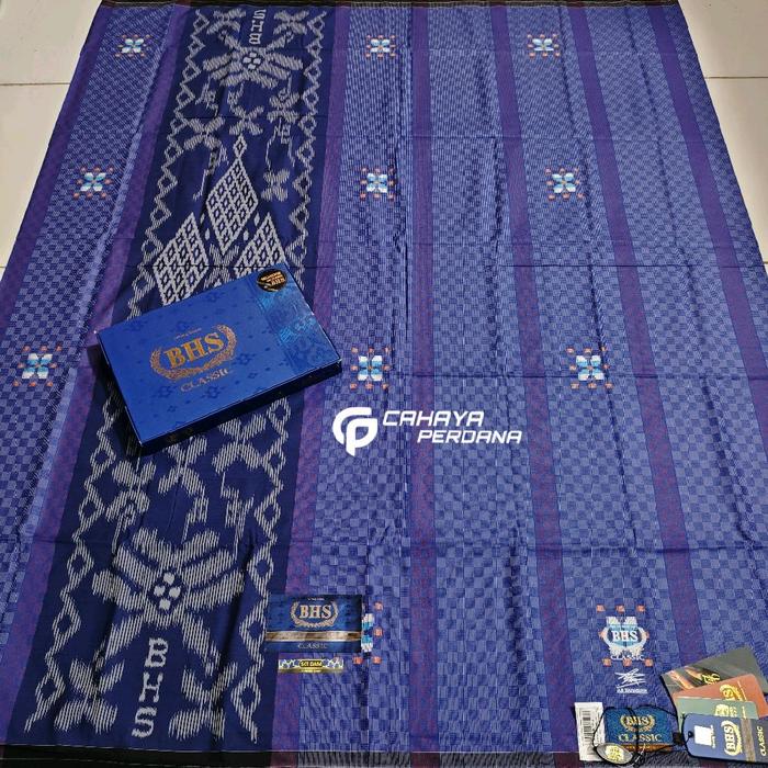 Sarung BHS Classic Jadul Bertanda tangan Grade gold dan silver Sarung Pria dewasa muslim