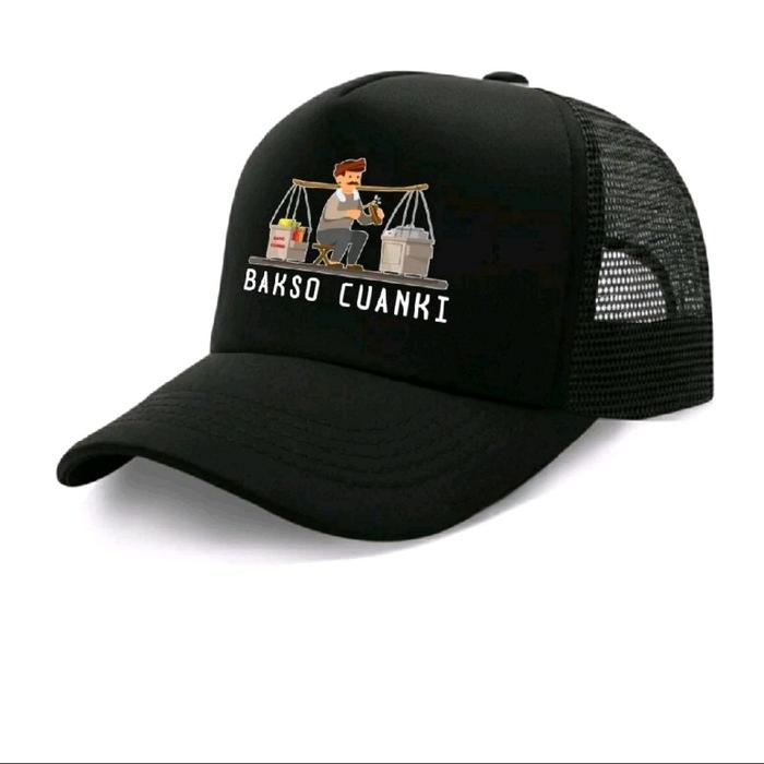 TOPI JARING PEDAGANG BAKSO CUANKI