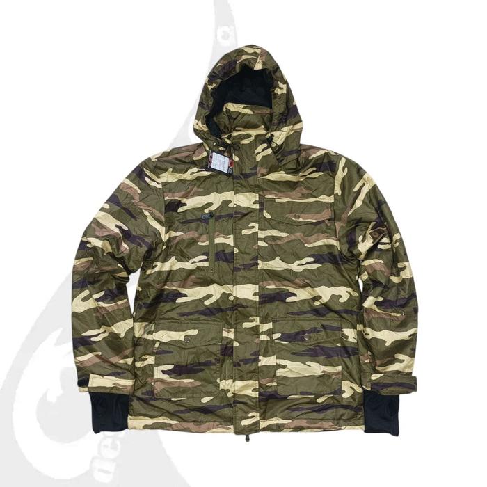 jaket snowboard outdoor slq camo