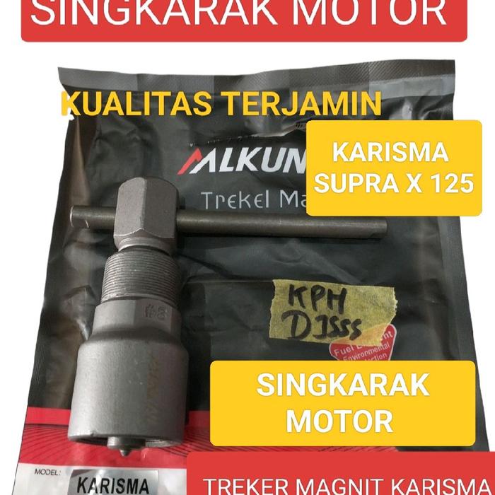 TREKER MAGNIT MAGNET BAHAN BAJA HONDA KARISMA SUPRA X 125 KUALITAS BAHAN BAJA Motorcycle