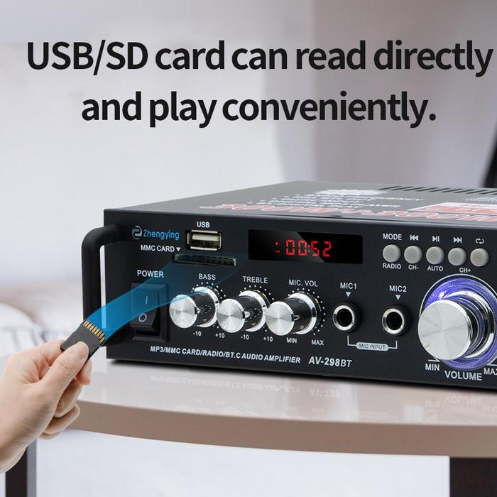 High-power Speaker Power Amplifier Home Bluetooth Power Amplifier