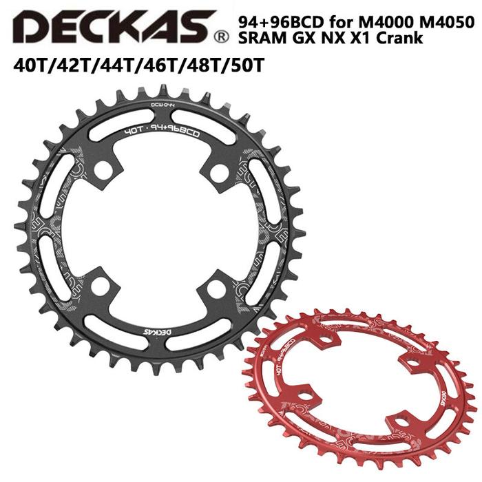 DECKAS Cincin Rantai Sepeda Gunung 94 + 96 BCD, Aksesori Sepeda