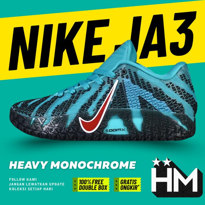 Ja 3 Scratch 3.0 Basketball Shoes Sepatu Sneaker HF2793-300 (Size 39-46)