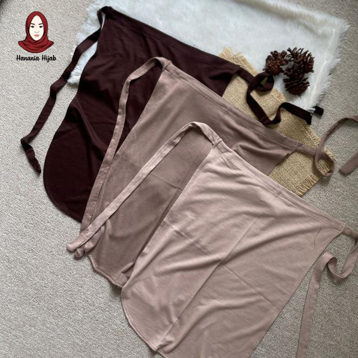 Hijab Cadar Tali Kaos Rayon Airflow Cooltech Modern Elegan Hanania
