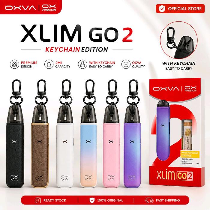 OXVA Keychain Xlim Go2 dengan Kapasitas 3ML Desain Premium Mudah Dibawa