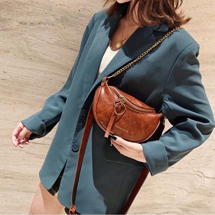(Cod) Vyctoria Vos30337 Tas Pinggang Wanita Waistbag Import Slingbag Promo El5053 Jtf30337 Cr7165 Lt