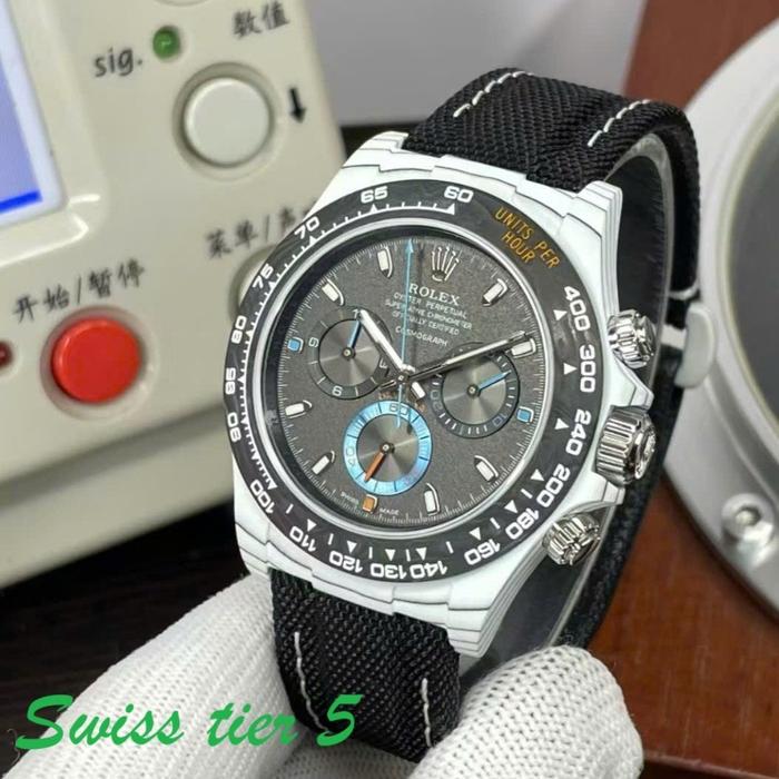 DAYTONA DIW SWISS TIER 5RolexWatches Cosmograph Daytona DIW Carbon Automatic Swiss Movement 40mm