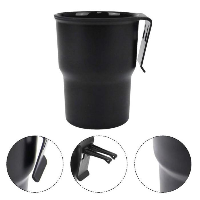 3in1 Tempat Botol Tong Sampah Gantung Ac Pintu Mobil Car Cup Holder Asbak Universal clip Jepit Celah