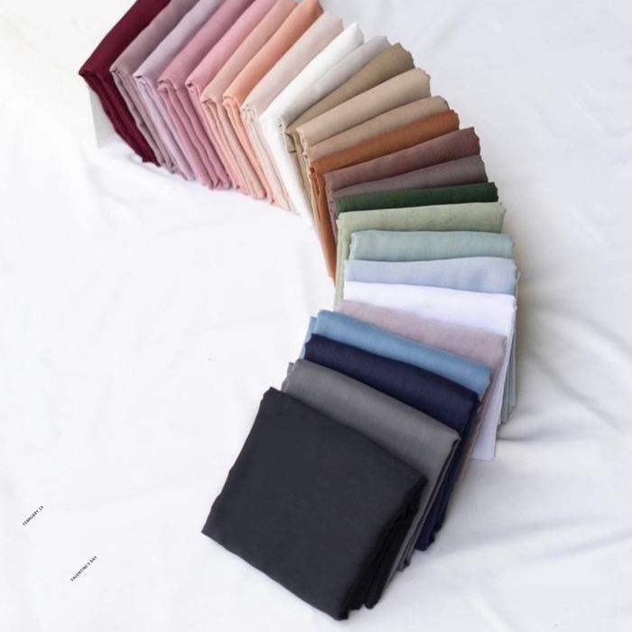 Paket Usaha Segi empat Paris Premium  Nyaman 1 Kodi  Jilbab Square Nyaman  Lembut