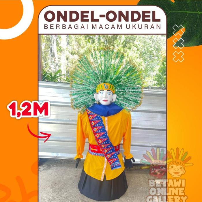 Ondel - Ondel 1,2 Meter Masuk Anak