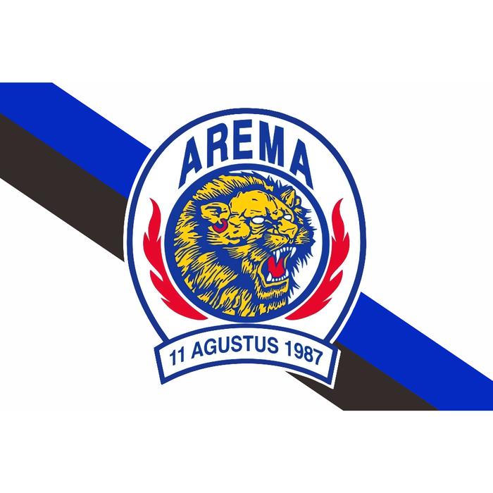 Safitiri Bendera Handflag Arema Singo Edan 150X100 Cm