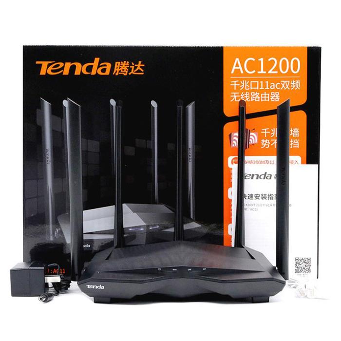 Tenda AC11 Router Chinese Version AC1200 Dual Band 2.4&5GHz Gigabit