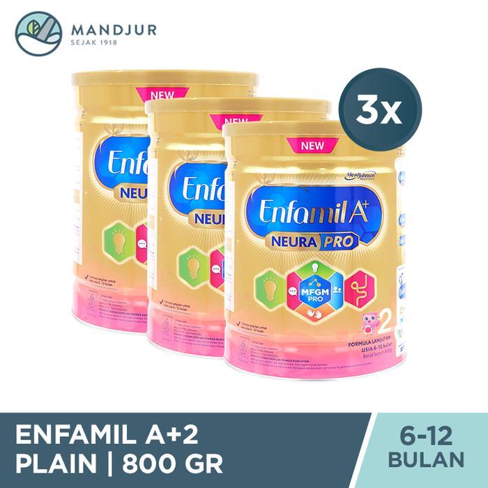 Enfamil A+2 Susu Formula Bayi 800 Gr - 3 Pcs
