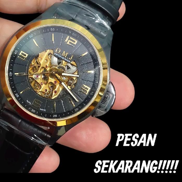 OMJ OTOMATIS SULTAN ORIGINAL JAM TANGAN PRIA COWOK OTOMATIS OMJ ORIGINAL OMJ TERBARU