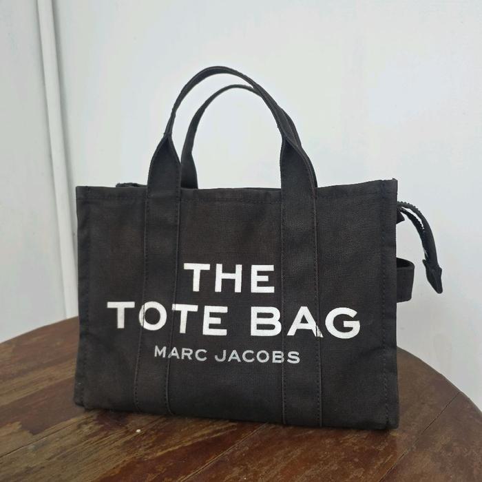 The Tote Bag Marc Jacobs Canvas Black M